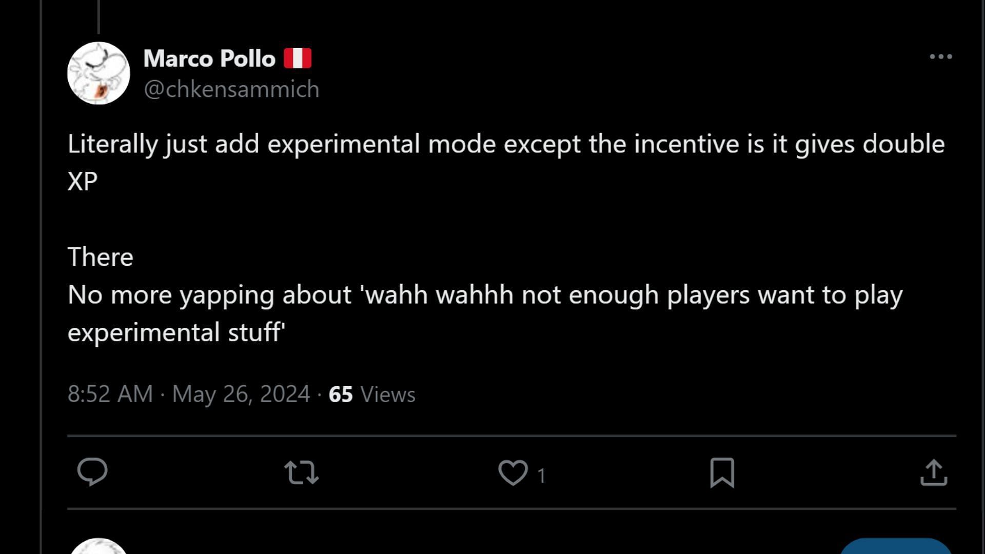 Players demand an experimental mode in Overwatch 2 (Image via Blizzard Entertainment)